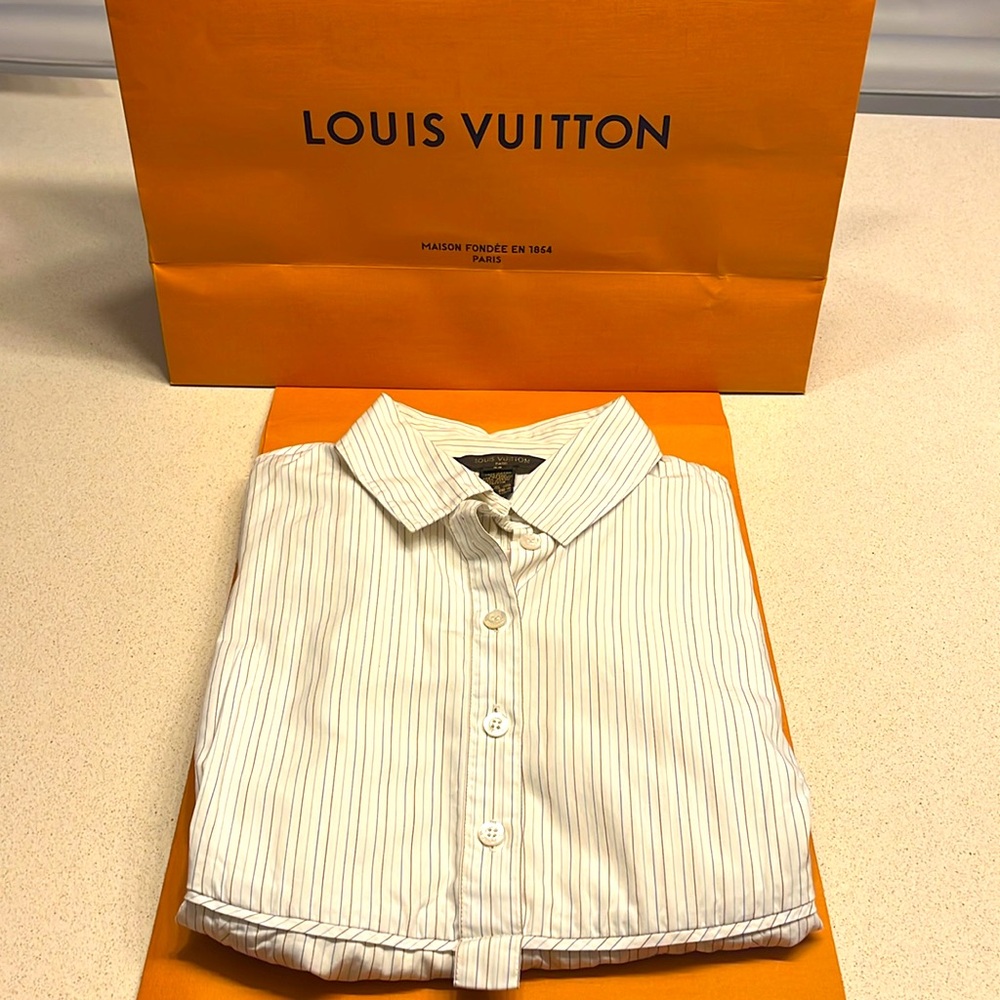 Louis Vuitton women’s dress shirt.